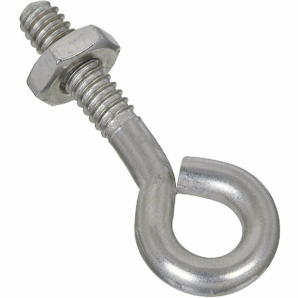 National 3/16 In. x 1-1/2 In. Stainless Steel Eye Bolt N221556